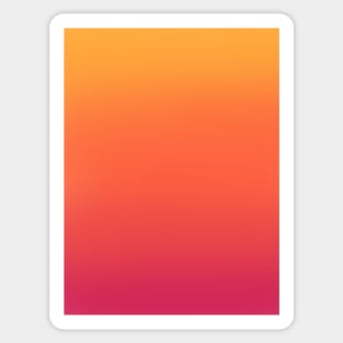 Sunset Ombre Gradient Sticker